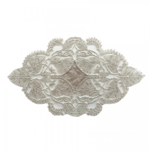 Салфетка Карвен 45*30 велюр с кружевом М836/1723 G03 крем