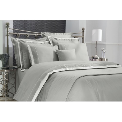 Постельное белье "Sarev" Sport&Chic (300tc) сатин евро KRAKOW v8/Gri