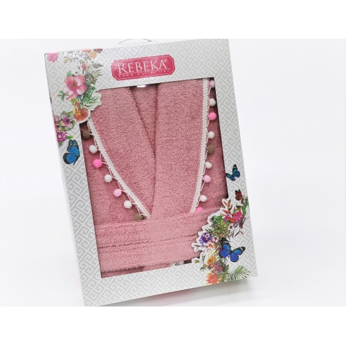 Халат Минтекс Карвен "Rebeka" женский махра В 1052