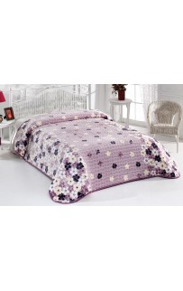 Плед EVLEN Super Soft 220*240 п/э в коробке евро Р 948 v1-(B001)св.сиреневый (Акция)