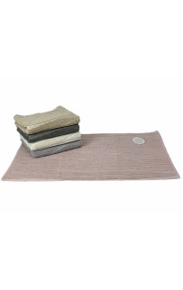 Коврик для ног Карвен "WAY" 50*80 махра KV 434 pembe
