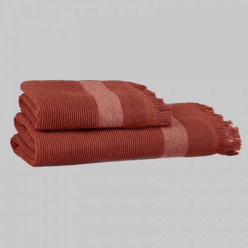 Полотенце Sarev STREET 50*90 1шт. махра Н1041 v10/Kiremit