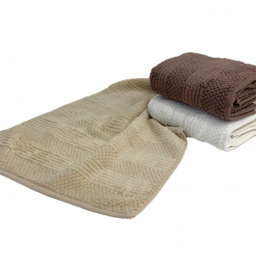 Набор полотенец Карвен Micro Cotton Premium "NESHA" 50*90 3шт. махра НS 1007 v1