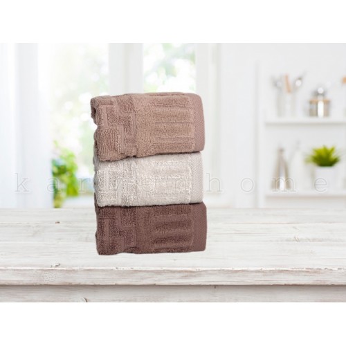 Набор полотенец кухонный Карвен "Piano" махра, penye 30*50 3 шт.НМ 700 (V-1)