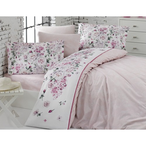 Постельное белье "Карвен" DELUхE ранфорс евро (Merry)