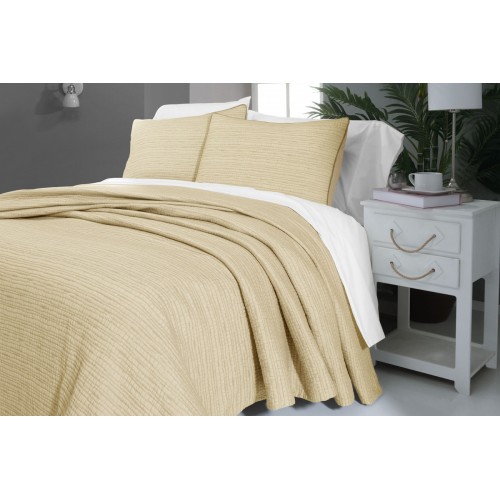 Комплект SAREV "ECHO" (покрывало летнее +2наволочки) евро 3 пр. (240*250/50*70) Y 829 (V-13) sari/желтый