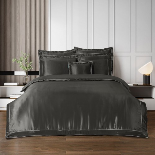 Постельное белье Sarev ELITE GROUP 100% шелк евро N382 CLIO v5/Gri