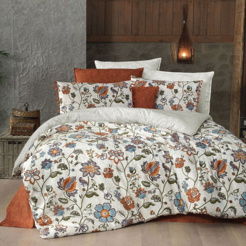 Постельное белье Sarev фланель евро "ROSLIN" v1