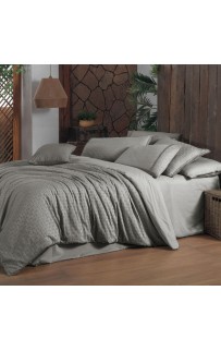Постельное белье Sarev Mood Comfort жатый хлопок 1.5 сп. N246 MARBELLA v2/Gri