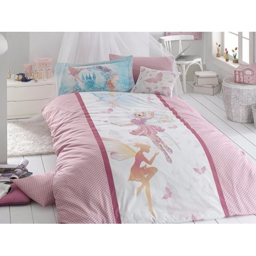 Постельное белье "Карвен" DELUхE ранфорс 1,5 спальн (Buttelfy) (Акция)