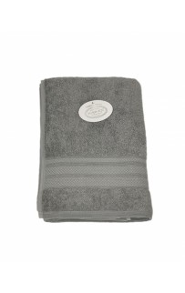 Полотенце Kарвен "PETEK BORDUR DUZ "Lux Cotton 70*140 1шт махра H 5160 gri
