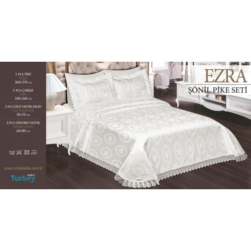 Покрывало MISS BELLA "EZRA" с наволочками евро Y 666 (Акция)