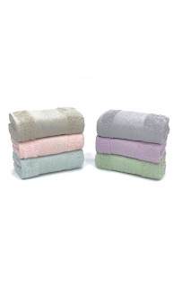 Полотенце Карвен Vip Cotton" Gul-2 " 70*140 1шт. махра Н 3188