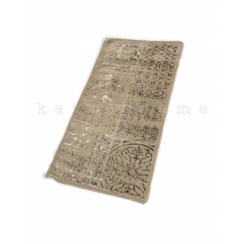 Ковер Карвен NOSTALJI хлопок/вискоза 80*150 KV 030 bej/бежевый