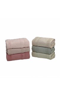 Полотенце Карвен Vip Cotton"SOFYA" 70*140 1шт.махра Н 3232