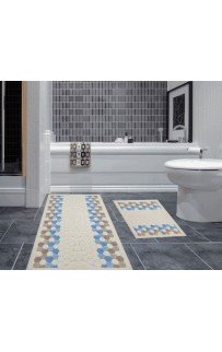 Набор ковриков для ванной Карвен "ISIL" 60х50/60х100 KV 104