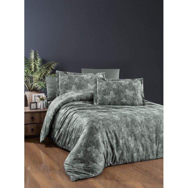 Постельное белье "Карвен" сатин евро Karlis Moonmist