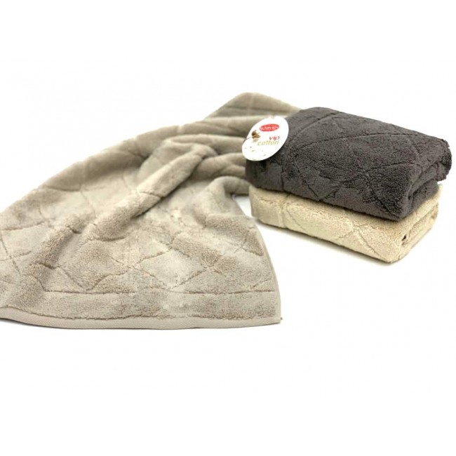 Набор полотенец Карвен Micro Cotton Premium "EVA-2" 90*150 3шт. махра НS 968