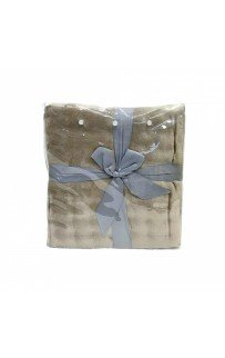 Плед Karven фланель евро PL 012 SOLID BUBBLE v8/Coffee Плед Karven фланель евро PL 012 SOLID BUBBLE v8/Coffee