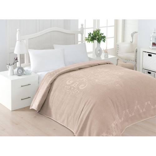 Простынь Карвен "Жаккард" 1,5 спальный махра P 891