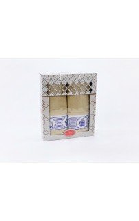 Набор полотенец Карвен " Мужской" махра с печатю 50*90/70*140 HS 1533