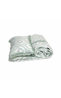 Покрывало ZEBRA "ALL DAYS IKAT" 1.5 сп (180*250) Y870 yesil/св.зеленый (Акция)