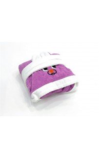 Детский халат "KARVEN" махра D 029 фиолетовый