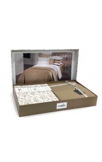 Комплект Sarev "EVA RASHEL"(покрывало +постельное белье )евро Y 806