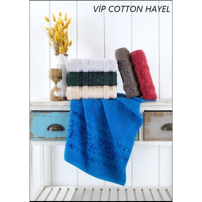 Полотенце Карвен "Hayal" 50*90 6шт.махра Н 3127