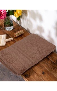 Полотенце Kарвен "PETEK BORDUR DUZ "Luх Cotton 70*140 1шт махра H 5160 murdum