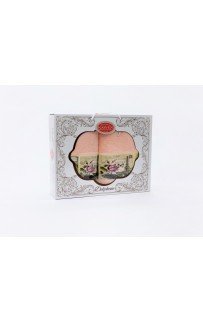 Набор полотенец Карвен " Женский" махра с печатью 50*90/70*140 HS 1537