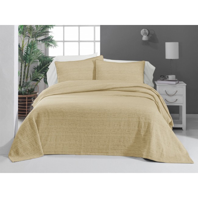 Комплект SAREV "ECHO" (покрывало летнее +наволочка) 1.5 сп. 2 пр. (170*230/50*70) Y 828 (V-13)sari/желтый. Комплект SAREV "ECHO" (покрывало летнее +наволочка) 1.5 сп. 2 пр. (170*230/50*70) Y 828 (V-13)sari/желтый.