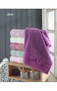 Полотенце Kарвен Bamboo "ZOYA" 50*90 6шт бамбук H 4107 Полотенце Kарвен Bamboo "ZOYA" 50*90 6шт бамбук H 4107
