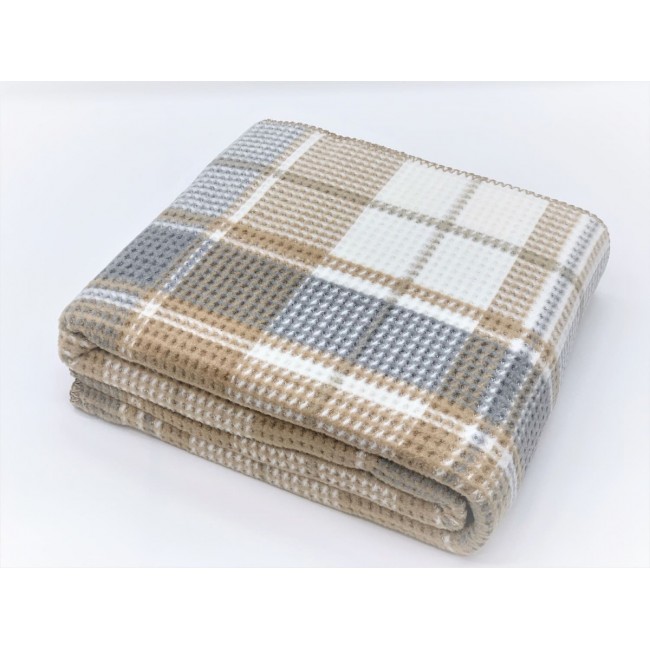 Плед Karven хлопок евро PL 018 COZY LIFE v3/Bej Плед Karven хлопок евро PL 018 COZY LIFE v3/Bej