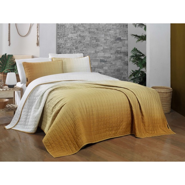 Y 969 Комплект SAREV DINA (покрывало стеганное +1 нав.) хлопок 180*230. 1,5 сп.