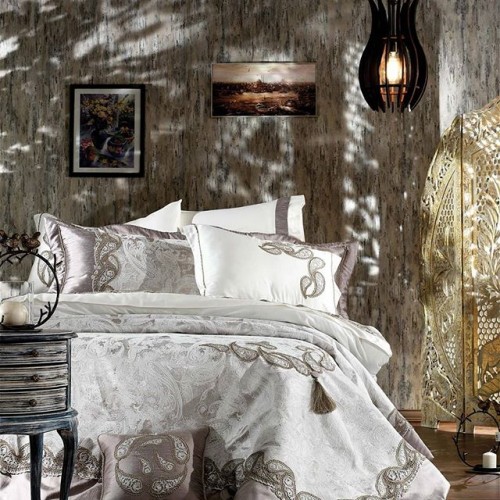 Покрывало ZEBRA "DIA" c наволочками евро Y 676