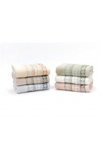 Полотенце Карвен Luх Cotton"Antika" 50*90 6 шт. махра Н 5073