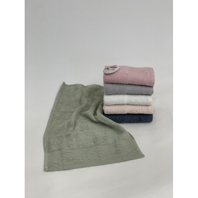 Набор полотенец кухонный Карвен "KATYA"махра 30*50 6 шт.HM 714 v5