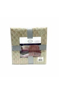 Плед Karven фланель 1,5 спальн. PL 013 JACQAURD v7/Coffee Плед Karven фланель 1,5 спальн. PL 013 JACQAURD v7/Coffee