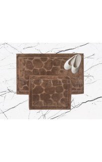 Набор ковриков для ванной Карвен TAS KV 427 aci kahve/шоколад