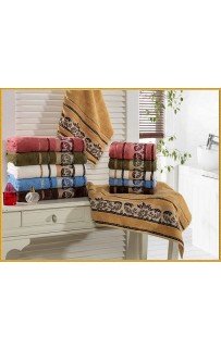 Полотенце "Протон" бамбу 70*140 1шт. Н 1432 (Акция)