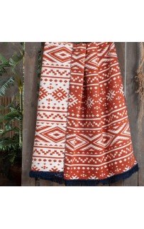 Плед Sarev хлопок 1,5 спальн. Р 917 ETNO V1/TABA