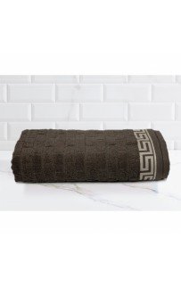 Полотенце Kарвен "GREK" 50*90 1шт махра H 3266 antrasit
