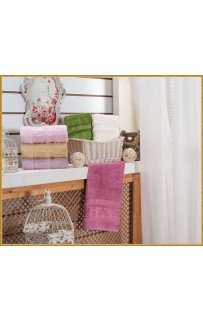 Полотенце Карвен "CILEM" 50*90 6шт.бамбук Н 4012 Полотенце Карвен "CILEM" 50*90 6шт.бамбук Н 4012