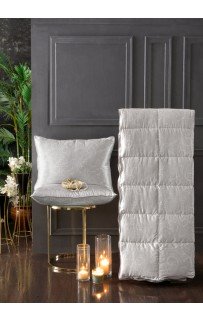 Одеяло Sarev "SETA" шелк евро О 920 v1 ekru/экрю