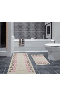 Набор ковриков для ванной Карвен "ISIL" 60х50/60х100 KV 104