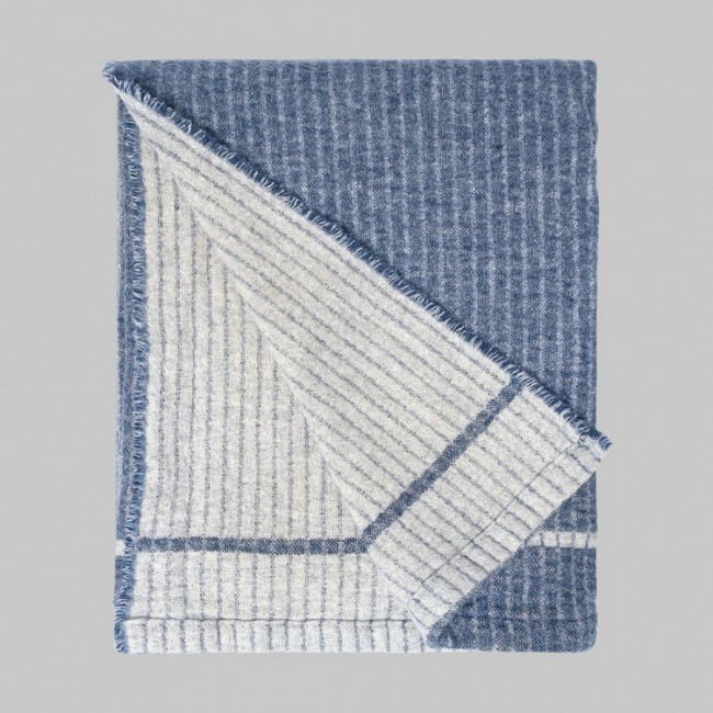 Плед SAREV шерсть PL 019 BARLEY v2/Mavi