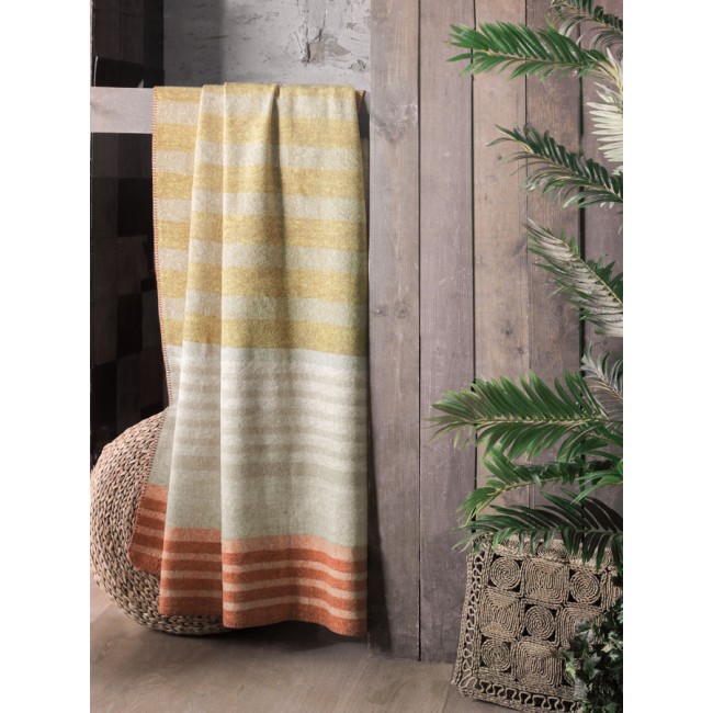 Плед Sarev хлопок 1,5 спальн.Р 917 LAVERNA (V2)taba