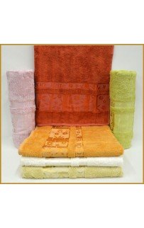 Полотенце Карвен "AGACLI" 50*90 6шт.бамбук Н 4003 (Акция) Полотенце Карвен "AGACLI" 50*90 6шт.бамбук Н 4003 (Акция)