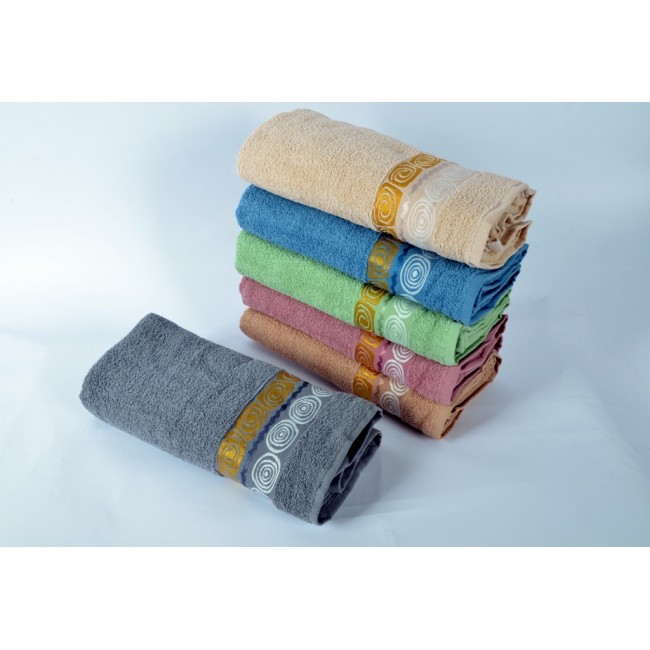 Полотенце Карвен "GEZEGEN" 50*90 6шт.махра Н 2123